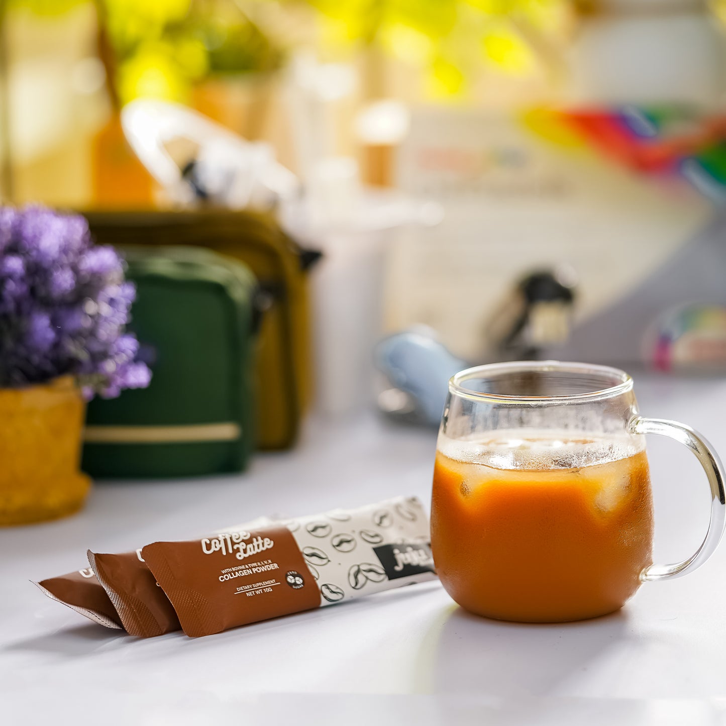 BLEND COFFEE LATTE + Collagen Powder