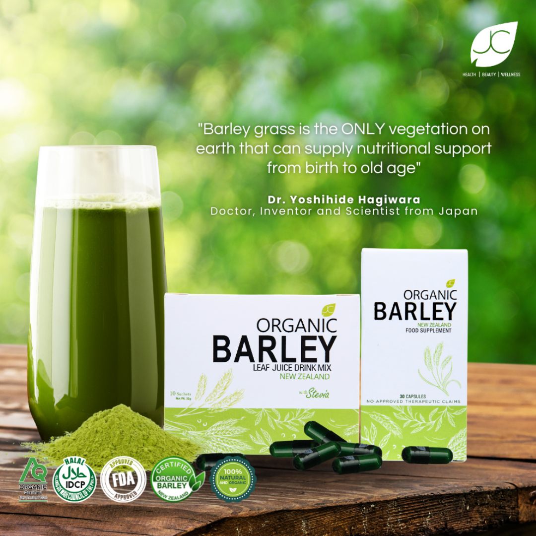 JC ORGANIC BARLEY- Capsule